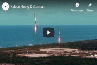 Dream big: SpaceX’s Falcon Heavy rocket launch