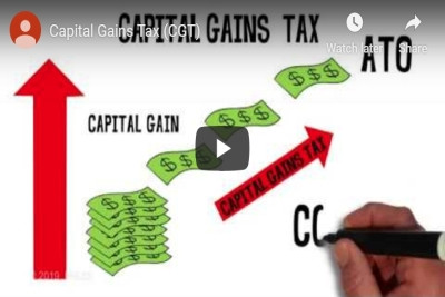 Capital gains tax (CGT) animation