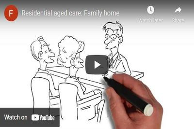 Residential aged care: Family home